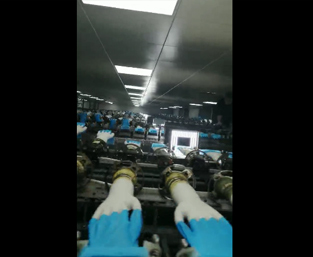 PVC手套脱模机工位破损检测